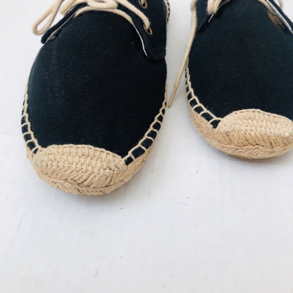 ⭐️SOLD⭐️Soludos Black Lace Up Espadrilles - Picture 5 of 8